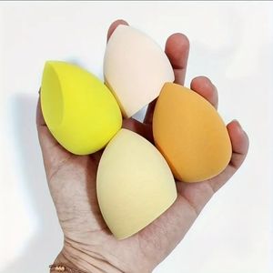 Makeup Sponge Set of 4, Beauty Foundation Blending Sponge, Flawless for Liquid,